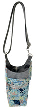 Load image into Gallery viewer, Sealife Crossbody Water Bottle Bag w/Cell Phone Pouch, Zipper Pocket and Key Wristlet