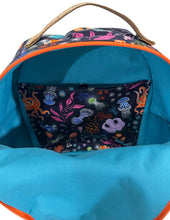 Load image into Gallery viewer, Glow in the Dark Ocean Life and Cork Small Backpack