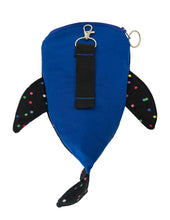 Load image into Gallery viewer, Polka Dots Small Shark Pouch with Clip