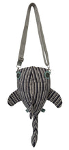Load image into Gallery viewer, Grey Striped Shark Crossbody Bag