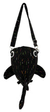 Load image into Gallery viewer, Colorful Stripes Shark Crossbody Bag