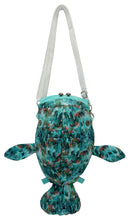Load image into Gallery viewer, Teal Manatee Crossbody Bag