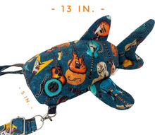 Load image into Gallery viewer, Guitarfish Shark Crossbody Bag
