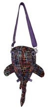 Load image into Gallery viewer, Retro Stripes Shark Crossbody Bag