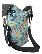 Load image into Gallery viewer, Orca’s & More Crossbody Water Bottle Bag w/Cell Phone Pouch, Zipper Pocket and Key Fob