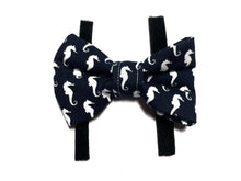 Load image into Gallery viewer, Seahorse Doggie Bow Tie
