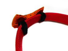 Load image into Gallery viewer, Black and Orange Dog Bow Tie