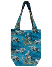Load image into Gallery viewer, Steph’s Custom Manatee Reversible Tote
