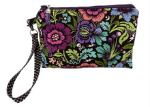 Load image into Gallery viewer, Haunted Garden Cosmetic Travel Bag w/Removable Strap
