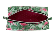 Load image into Gallery viewer, Flamingos Toiletry Bag
