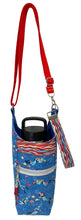 Load image into Gallery viewer, Scuba Divers Crossbody Water Bottle Bag w/Cell Phone Pouch, Zipper Pocket and Key Fob
