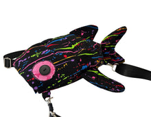 Load image into Gallery viewer, Retro Large Shark Backpack/Crossbody Bag
