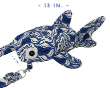 Load image into Gallery viewer, Blue Kelp Shark Crossbody Bag
