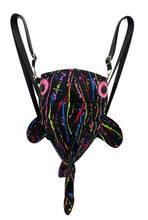 Load image into Gallery viewer, Retro Large Shark Backpack/Crossbody Bag
