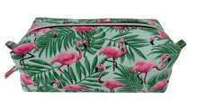 Load image into Gallery viewer, Flamingos Toiletry Bag
