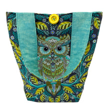 Load image into Gallery viewer, Owl Reversible Deep Tote Bag
