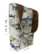 Load image into Gallery viewer, ‘Shark Lover’ - Reversible Tote Bag
