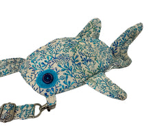 Load image into Gallery viewer, Small Coral Shark Crossbody Bag
