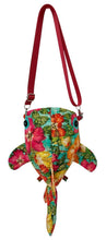 Load image into Gallery viewer, Tropical Hibiscus Shark Crossbody Bag
