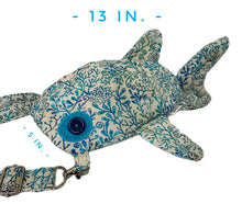 Load image into Gallery viewer, Small Coral Shark Crossbody Bag
