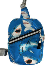 Load image into Gallery viewer, Sharks Crossbody Sling Bag
