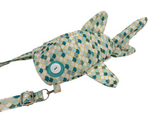 Load image into Gallery viewer, Mermaid Scales Shark Crossbody Bag
