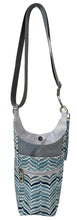 Load image into Gallery viewer, Tails Crossbody Water Bottle Bag w/Cell Phone Pouch, Zipper Pocket and Key Wristlet
