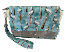 Load image into Gallery viewer, * The Brown Pelican Wristlet/Clutch Purse
