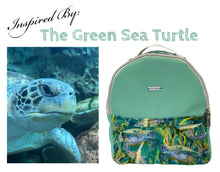 Load image into Gallery viewer, *The Green Sea Turtle Small Backpack
