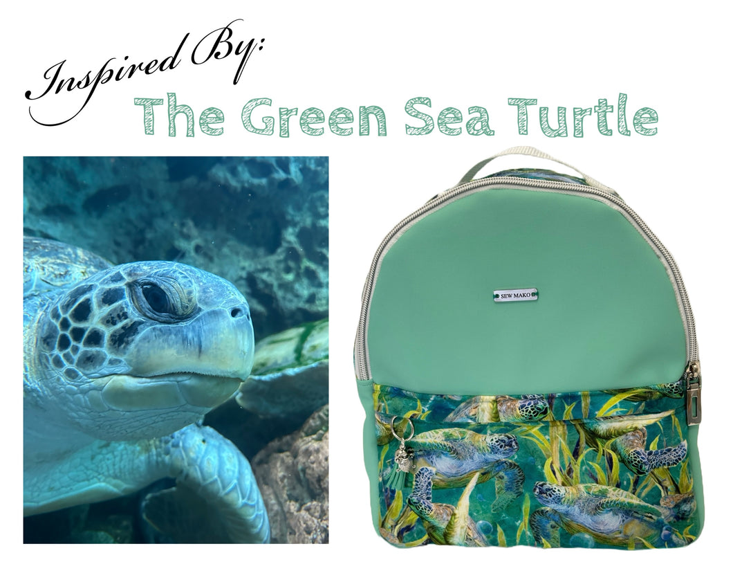 *The Green Sea Turtle Small Backpack