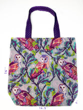 Load image into Gallery viewer, Owls - Roll Up Tote
