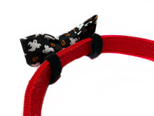 Load image into Gallery viewer, Ghosts and Pumpkins Dog Bow Tie
